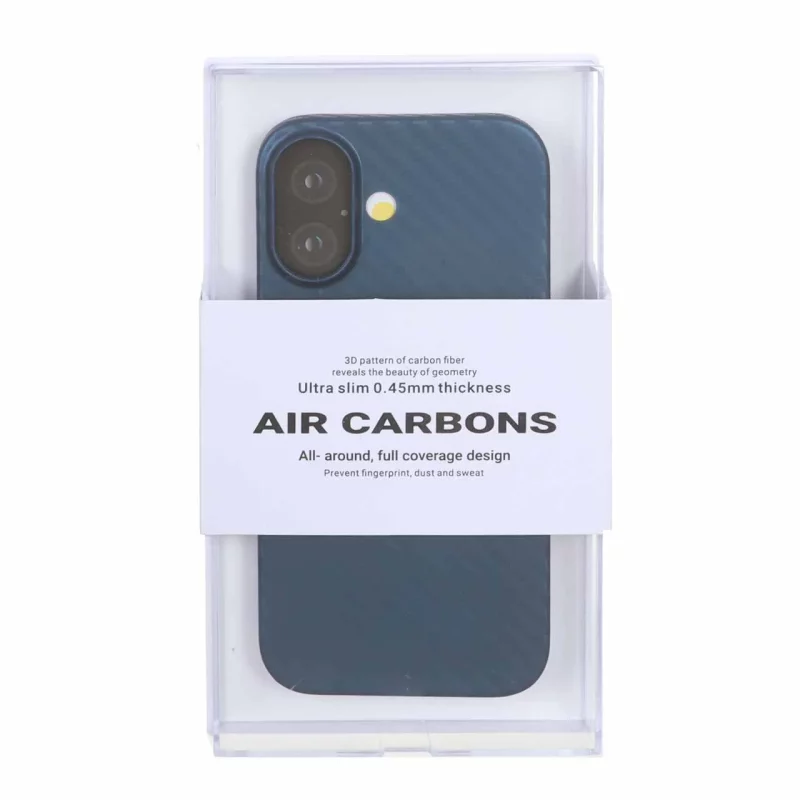 قاب محافظ لنزدار Original KDoo Air Carbon مدل Apple iPhone 17 - آبی ( پک دار) - NTC - تصویر 2