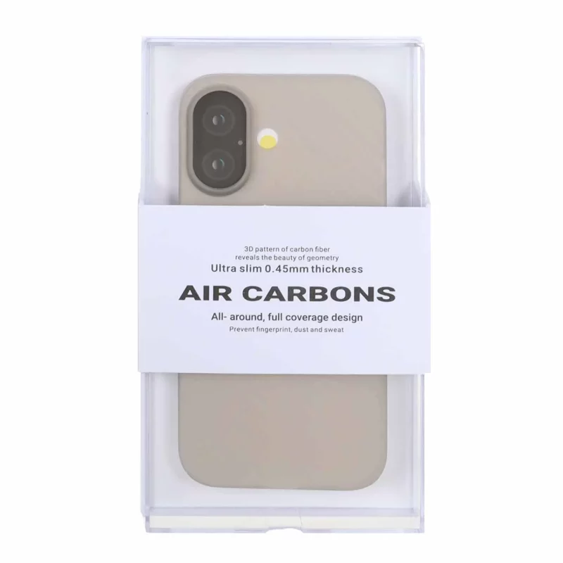 قاب محافظ لنزدار Original KDoo Air Carbon مدل Apple iPhone 17 - تیتانیوم خاکستری ( پک دار) - NTC - تصویر 2