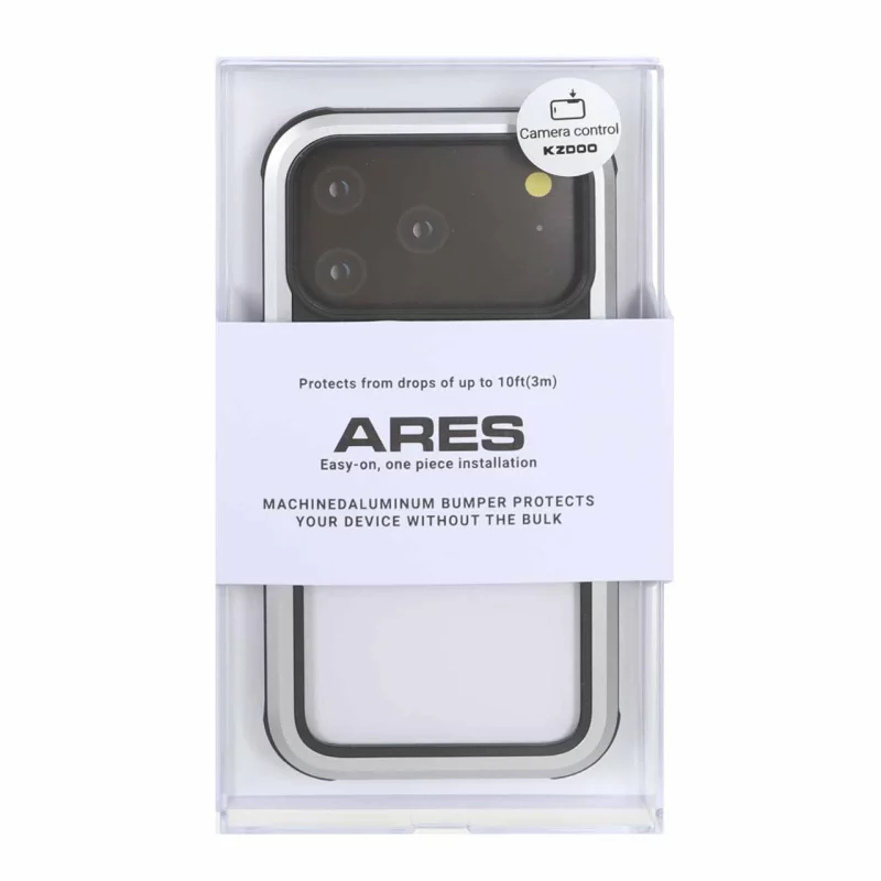 قاب Original KDoo ARES مدل Apple iPhone 17 Pro - نقره ای (پک دار) - NTC - تصویر 2