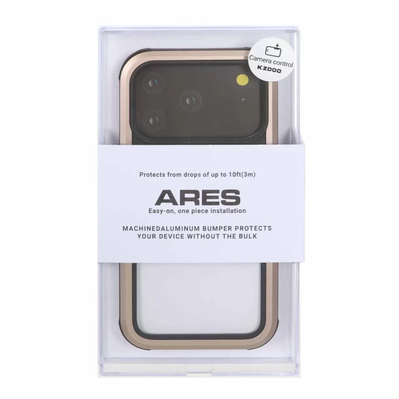 قاب Original KDoo ARES مدل Apple iPhone 17 Pro - طلایی (پک دار) - NTC - تصویر 2