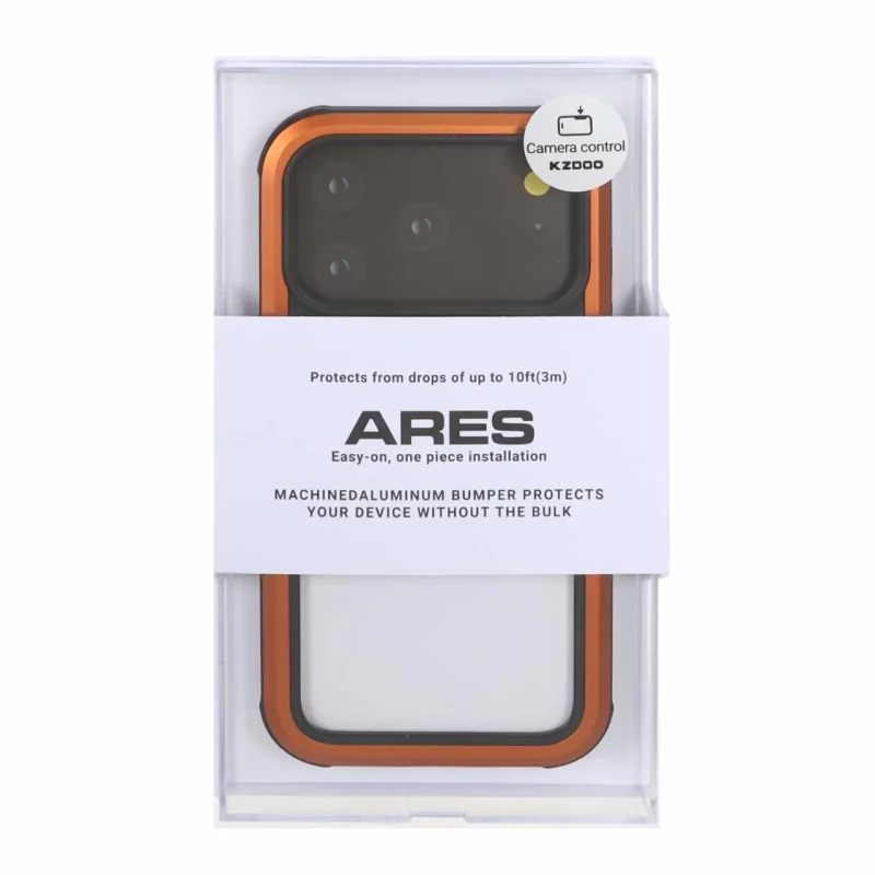 قاب Original KDoo ARES مدل Apple iPhone 17 Pro - نارنجی (پک دار) - NTC - تصویر 2