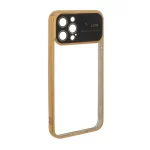قاب دور رنگی محافظ لنز شیشه ای Apple iPhone 12 Pro - طلایی