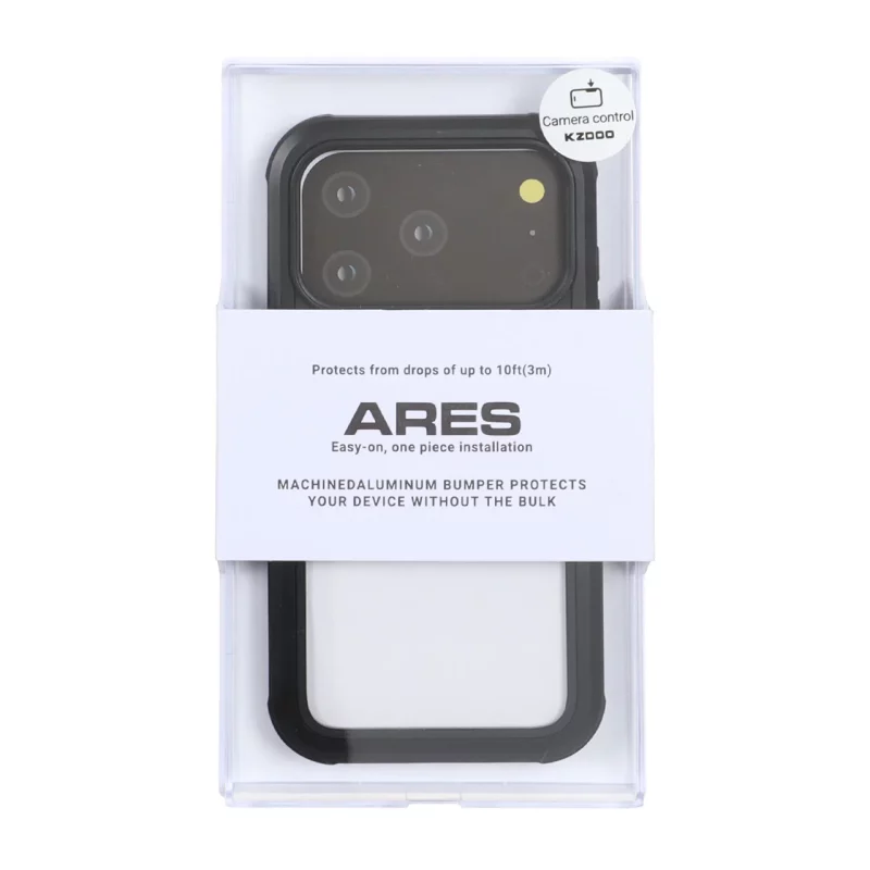 قاب Original KDoo ARES مدل Apple iPhone 17 Pro - مشکی (پک دار) - NTC - تصویر 2