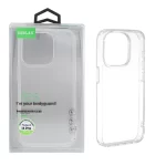قاب GERLAX پشت سخت شفاف دور ژله ای Apple iPhone 15 Pro - شفاف (پک دار)