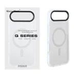 قاب Q Series مات Magsafe دور هاشور Apple iPhone 17 Air - سفید (پک دار)