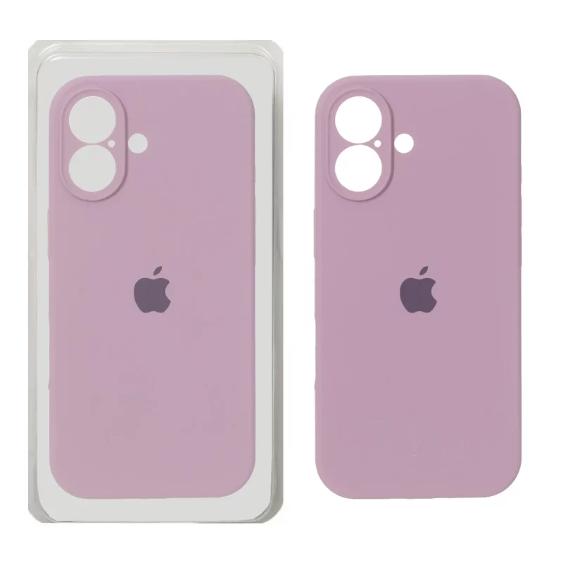 قاب سیلیکونی پاک کنی محافظ لنزدار اورجینال Apple iPhone 17 - بنفش کدر (پک دار) - NTC - تصویر 2