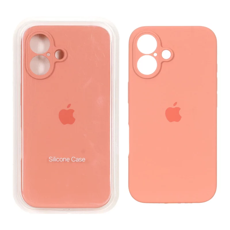 قاب سیلیکونی پاک کنی محافظ لنزدار اورجینال Apple iPhone 17 - گلبهی (پک دار) - NTC - تصویر 2