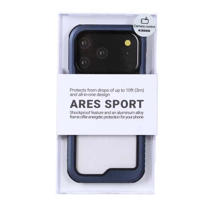 قاب Original KDoo ARES Sport مدل Apple iPhone 17 Pro - سرمه ای (پک دار) - NTC - تصویر 2