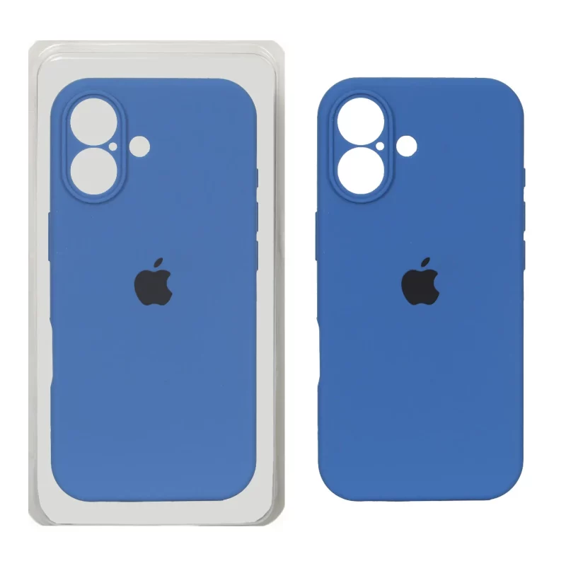 قاب سیلیکونی پاک کنی محافظ لنزدار اورجینال Apple iPhone 17 - آبی کد 1 (پک دار) - NTC - تصویر 2
