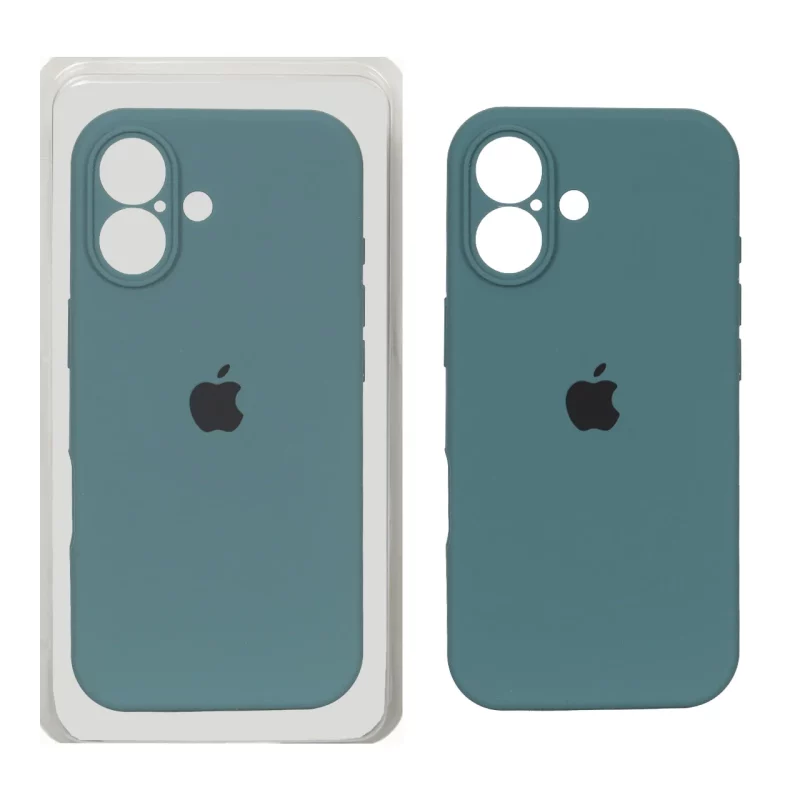 قاب سیلیکونی پاک کنی محافظ لنزدار اورجینال Apple iPhone 17 - سبز نعنایی (پک دار) - NTC - تصویر 2