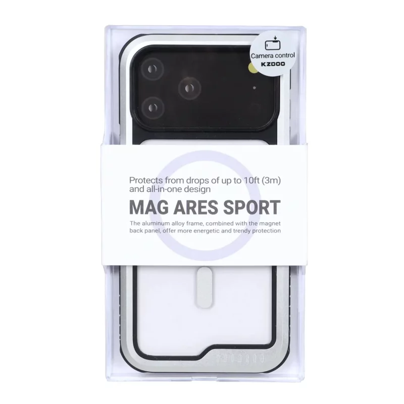 قاب Original KDoo MAG ARES Sport مدل Apple iPhone 17 Pro Max - نقره ای (پک دار) - NTC - تصویر 2