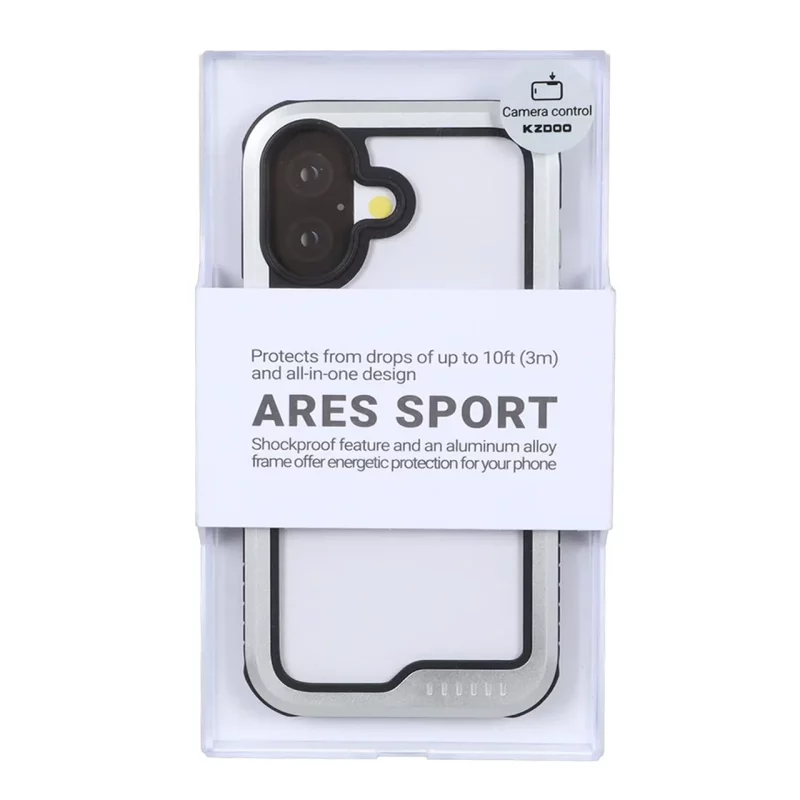 قاب Original KDoo ARES Sport مدل Apple iPhone 17 - نقره ای (پک دار) - NTC - تصویر 2