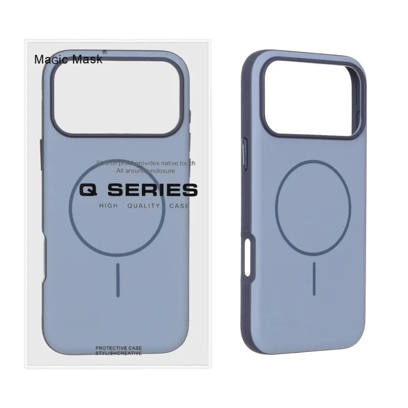 قاب Defender Shield پشت سخت Magsafe مدل Apple iPhone 17 Pro Max - آبی (پک دار) - تصویر 2
