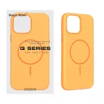 قاب Defender Shield پشت سخت Magsafe مدل Apple iPhone 13 Pro Max - نارنجی (پک دار)