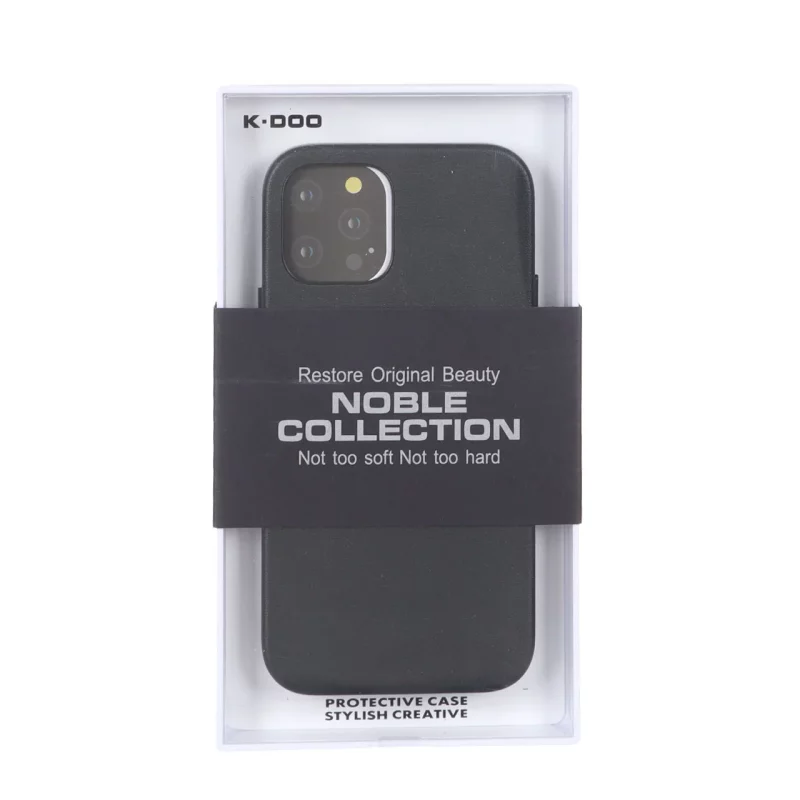 قاب Original KDoo Noble مدل Apple iPhone 12 Pro / iPhone 12 - مشکی (پک دار) - تصویر 2