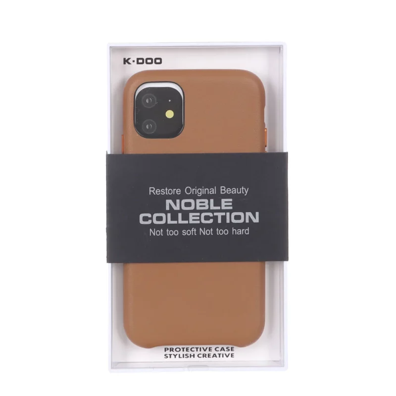 قاب Original KDoo Noble مدل Apple iPhone 11 Pro Max - قهوه ای (پک دار) - تصویر 2