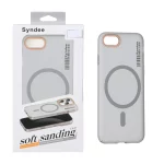قاب اورجینال Syndee مات Magsafe مدل Apple iPhone 7 / iPhone 8 / iPhone SE (2020) - خاکستری (پک دار)