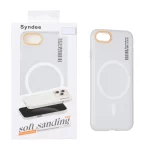 قاب اورجینال Syndee مات Magsafe مدل Apple iPhone 7 / iPhone 8 / iPhone SE (2020) - سفید (پک دار)