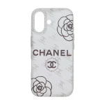 قاب دور ژله ای مات نگین دار Apple iPhone 16 - طرح 98