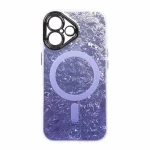 قاب ice طرح مگ سیف دور مات لنز شفاف Apple iPhone 16 - یاسی