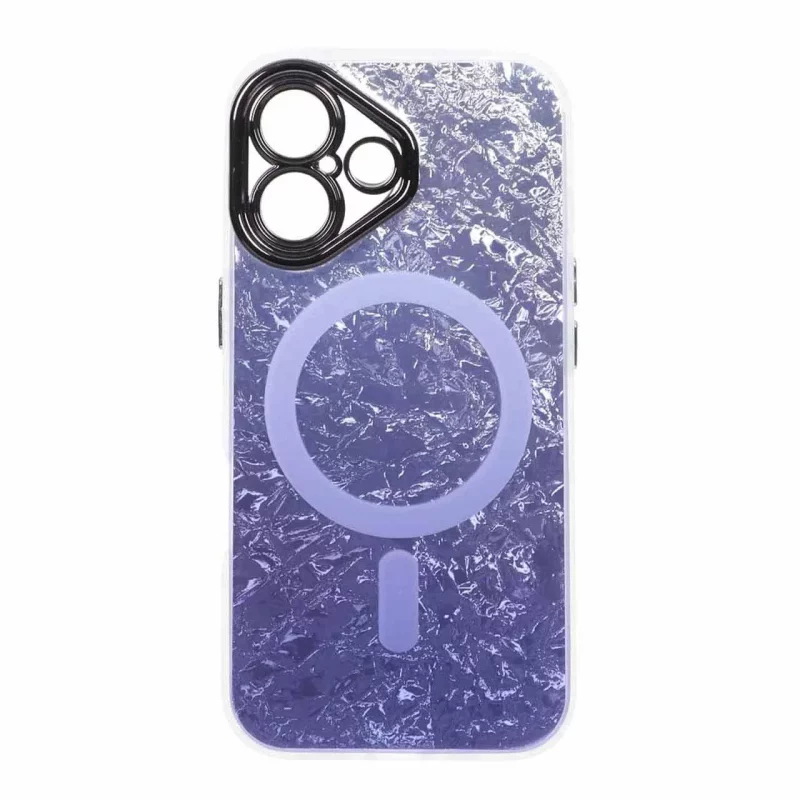 قاب ice طرح مگ سیف دور مات لنز شفاف Apple iPhone 16 - یاسی - تصویر 2