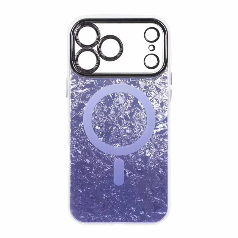 قاب ice طرح مگ سیف دور مات لنز شفاف Apple iPhone 17 Pro Max - یاسی - تصویر 2