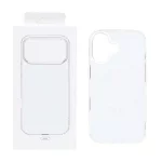 قاب پشت رنگی دور ژله ای با قابلیت شارژ MagSafe مدل Apple iPhone 17 - سفید (پک دار)