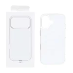 قاب پشت رنگی دور ژله ای با قابلیت شارژ MagSafe مدل Apple iPhone 16 - سفید (پک دار)