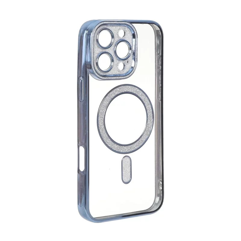 قاب الکترواستاتیک Magsafe اکلیلی Apple iPhone 16 Pro Max - آبی - تصویر 2