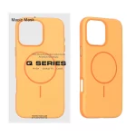 قاب Defender Shield پشت سخت Magsafe مدل Apple iPhone 16 Pro Max - نارنجی (پک دار)