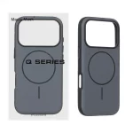 قاب Defender Shield پشت سخت Magsafe مدل Apple iPhone 17 Pro - مشکی (پک دار)
