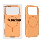 قاب Defender Shield پشت سخت Magsafe مدل Apple iPhone 17 Pro - نارنجی (پک دار)