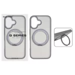 قاب اورجینال Magic Mask استند چرخشی Magsafe مدل Apple iPhone 17 - خاکستری (پک دار)