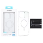 قاب اورجینال VIPLATINA پشت سخت MagSafe شفاف Apple iPhone 16 Pro Max (پک دار)