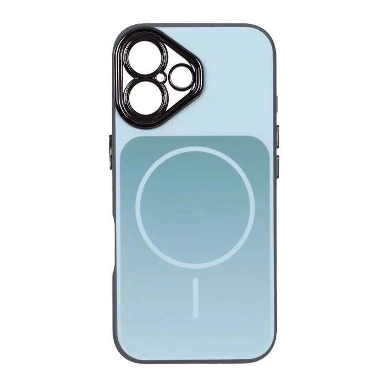 قاب مستطیلی طرح مگ سیف لنز شفاف Apple iPhone 16 - سبز - تصویر 2