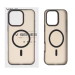 قاب اورجینال VAWI سیلیکونی پاستیلی MagSafe مدل Apple iPhone 16 - صورتی روشن (پک دار)