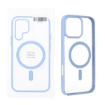 قاب شفاف Apple iPhone 16 Pro Max با قابلیت شارژ MagSafe - آبی (پک دار)