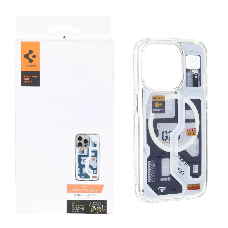 قاب اورجینال Spigen طرح تکنولوژی G20 MagSafe مدل Apple iPhone 15 Pro - کد 1 (پک دار) - تصویر 2