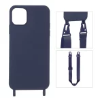 قاب CrossBody با بند لندیار Apple iPhone 11 Pro Max - سرمه ای