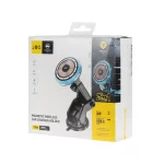 شارژر وایرلس و هولدر گوشی موبایل مگنتی JBQ مدل HLC-525 - مشکی - تصویر 7