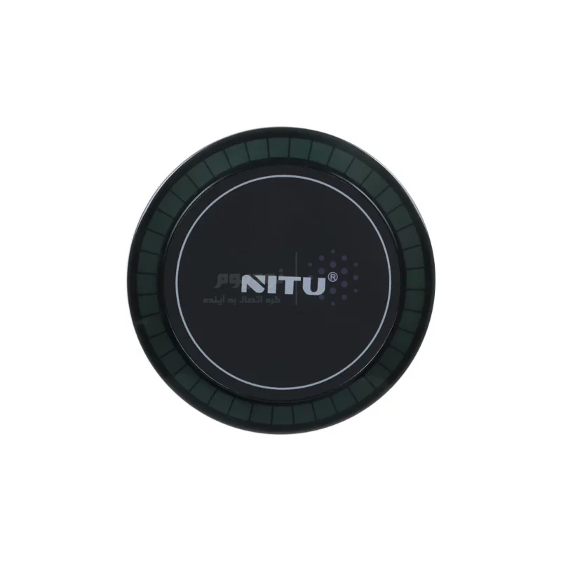 شارژر وایرلس و هولدر گوشی موبایل دریچه کولری Nitu مدل NCW02 - مشکی (گارانتی 18 ماه تعویض نیکان همراه) - تصویر 5