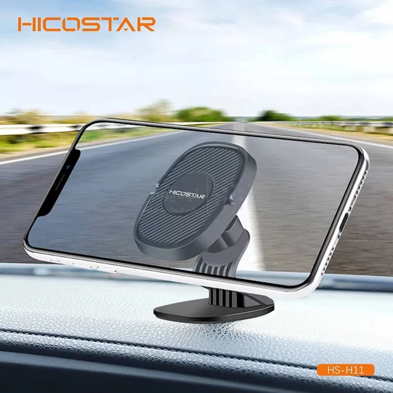 هولدر گوشی موبایل مگنتی Hicostar مدل HS-H11 - مشکی - تصویر 6