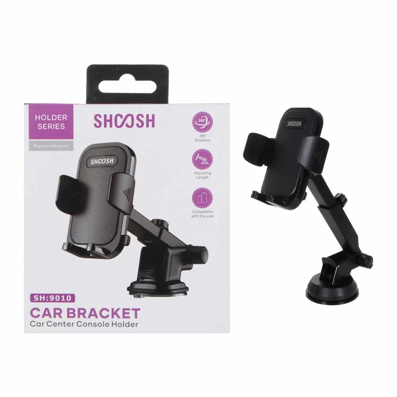 هولدر گوشی موبایل پایه دار Shoosh مدل SH9010 - مشکی - SMO - تصویر 2