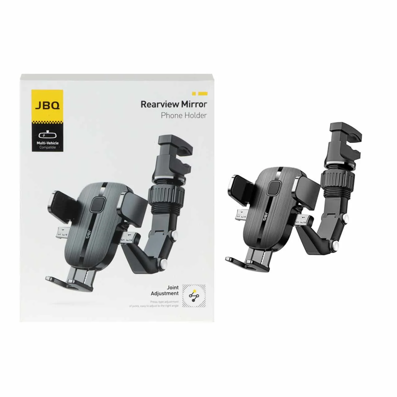 2371-1370136-1 هولدر گوشی موبایل پایه دار JBQ مدل HO-22430 - مشکی (یکساله رصاصی) - تصویر 1