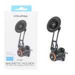 هولدر گوشی موبایل مگنتی دریچه کولری VIPLATINA مدل VH40 - مشکی