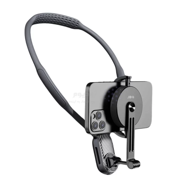 هولدر گردنی گوشی موبایل مگنتی JBQ مدل N621792 - مشکی - تصویر 3