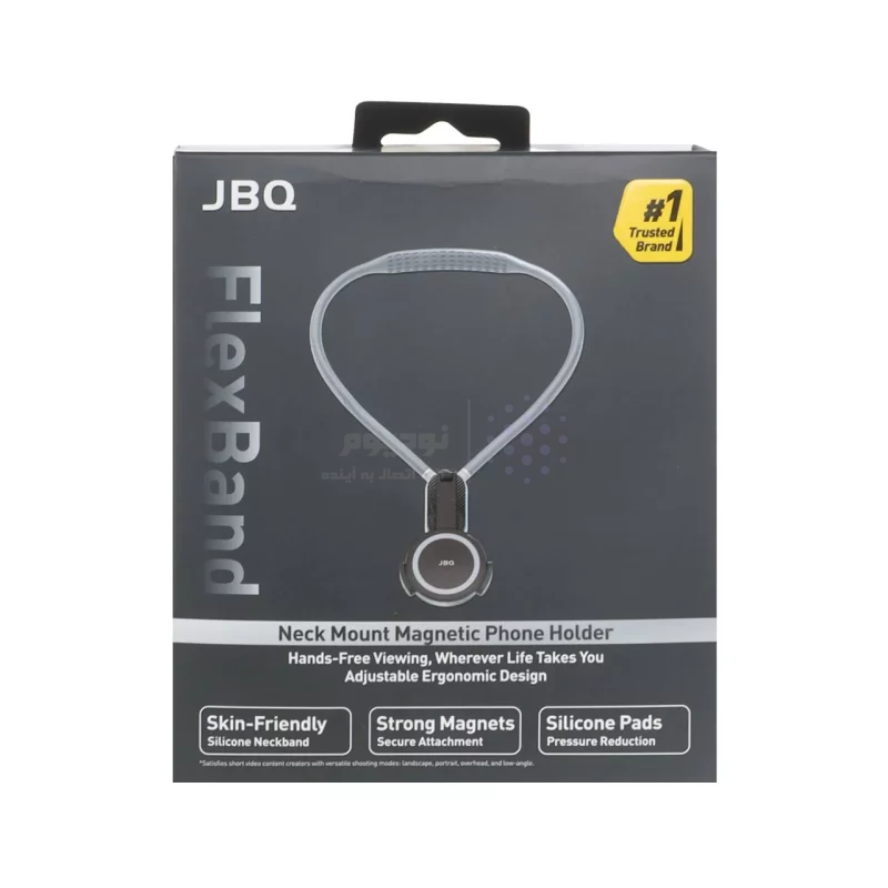 هولدر گردنی گوشی موبایل مگنتی JBQ مدل N621792 - مشکی - تصویر 5