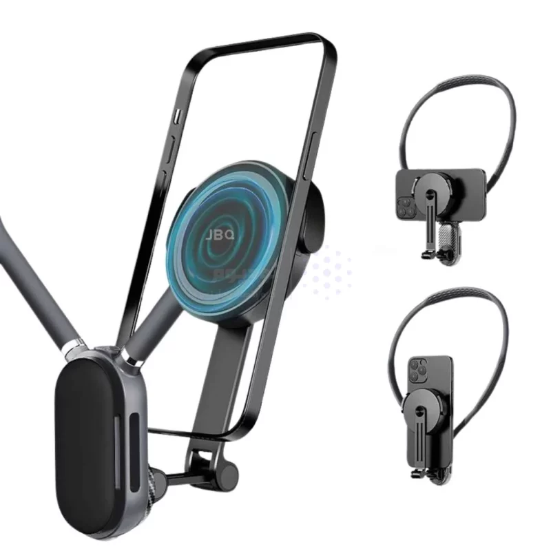 هولدر گردنی گوشی موبایل مگنتی JBQ مدل N621792 - مشکی - تصویر 6