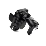 شارژر وایرلس و هولدر گوشی موبایل دریچه کولری Hiska مدل HK-2355W - مشکی - تصویر 4