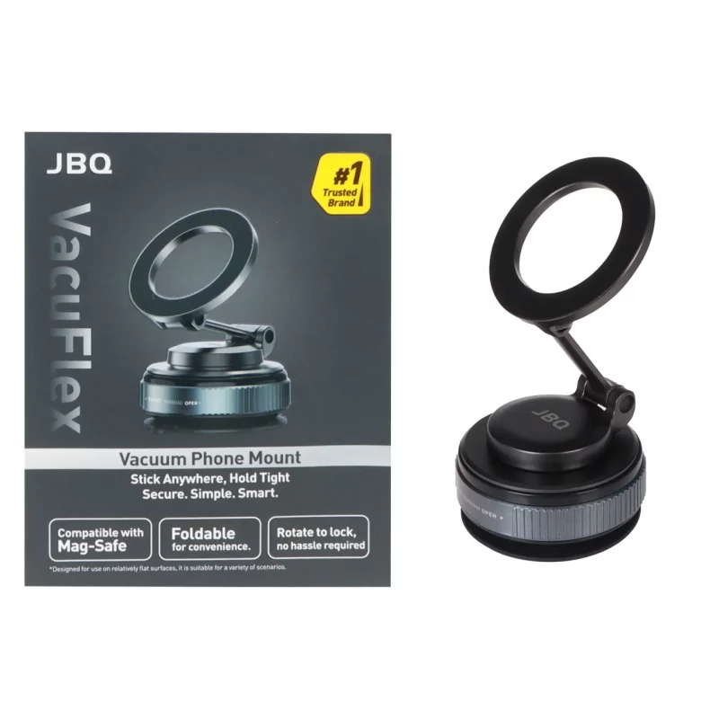 هولدر گوشی موبایل مگنتی JBQ مدل Vacuflex N720382 - خاکستری (گارانتی شش ماهه رصاصی) - تصویر 2